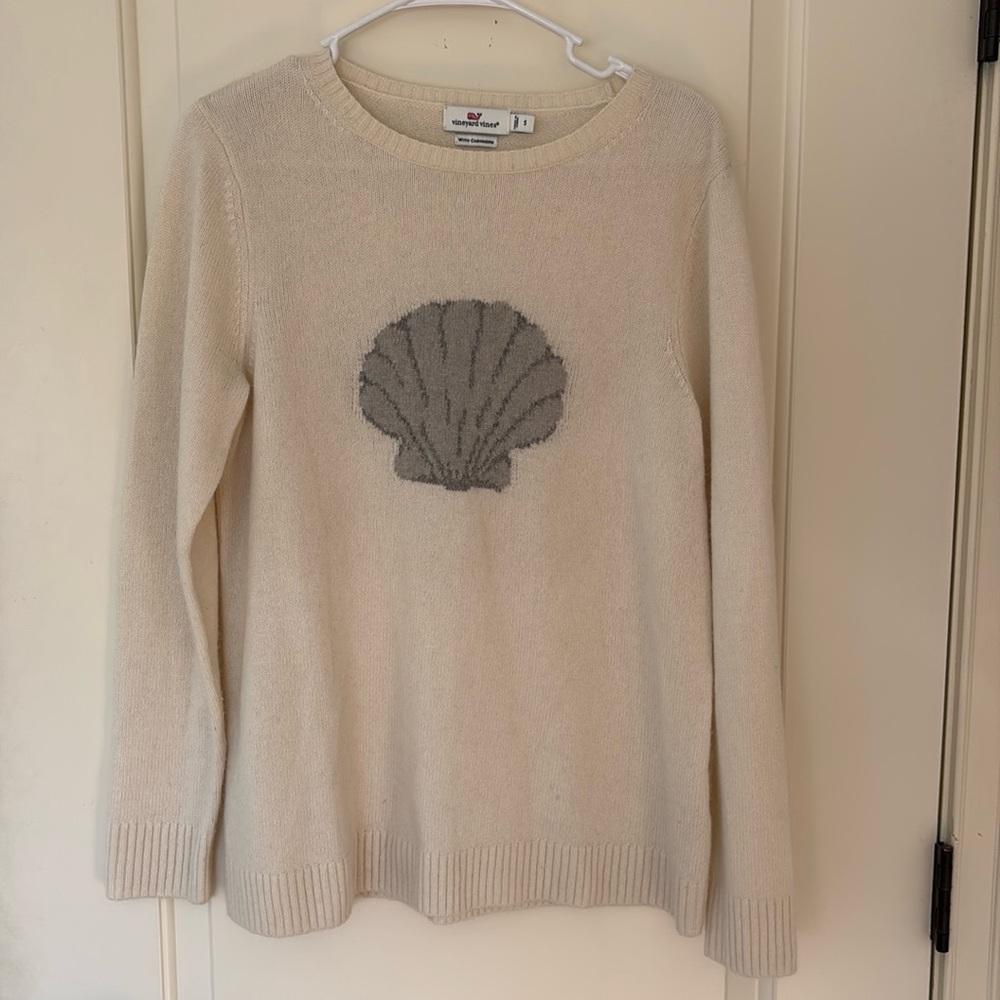 Vineyard Vines Scallop Shell Sweater EUC